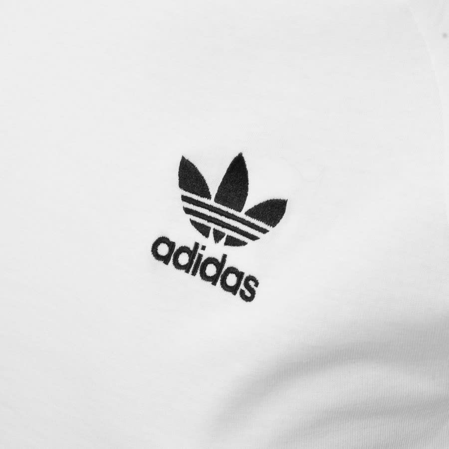 Alternative Image for Productadidas Originals 3 Stripe T Shirt White3